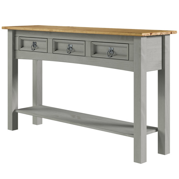 Longshore Tides Dinnington 47.99'' Solid Wood Console Table & Reviews ...